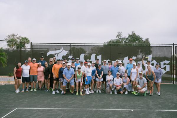 Tennis Tournament Group Photo - 2022 Nichols Cup